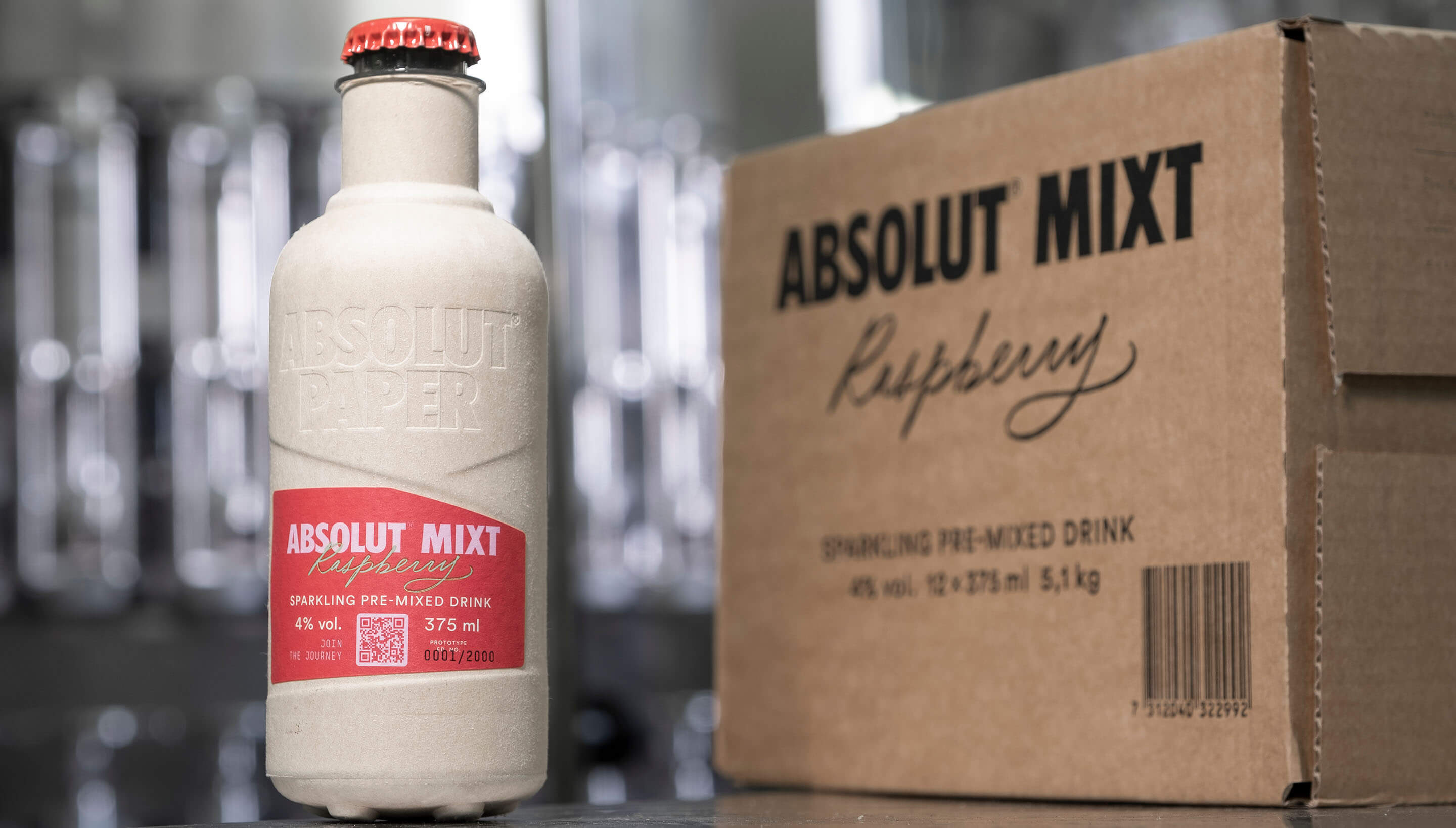 Pernod Ricard développe des emballages en papier pour réduire son empreinte carbone