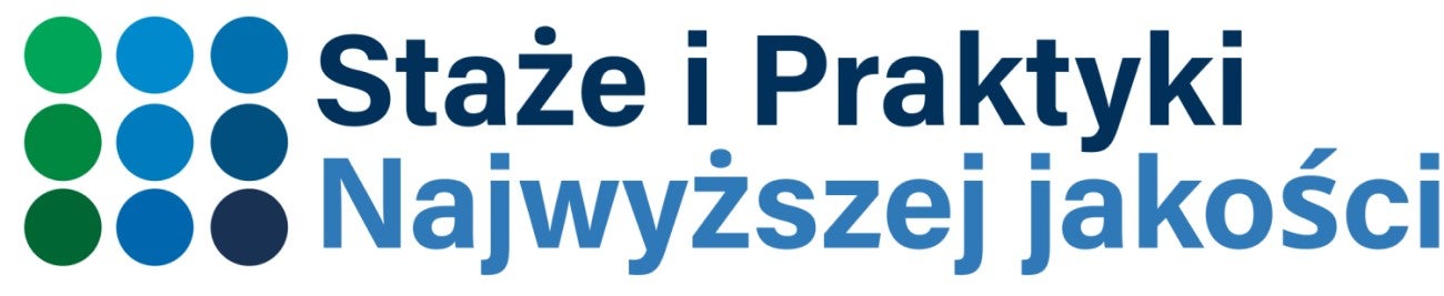 logo staże i praktyki najwyższej jakości