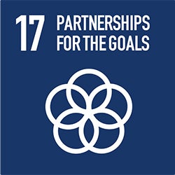 SDG 17 logo - Partnership for the Goals