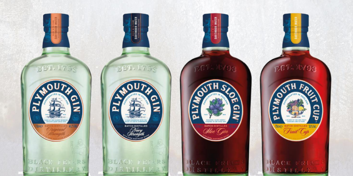 Plymouth Gin New Packaging