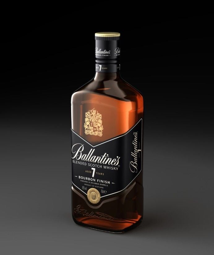 Ballantine's bottle