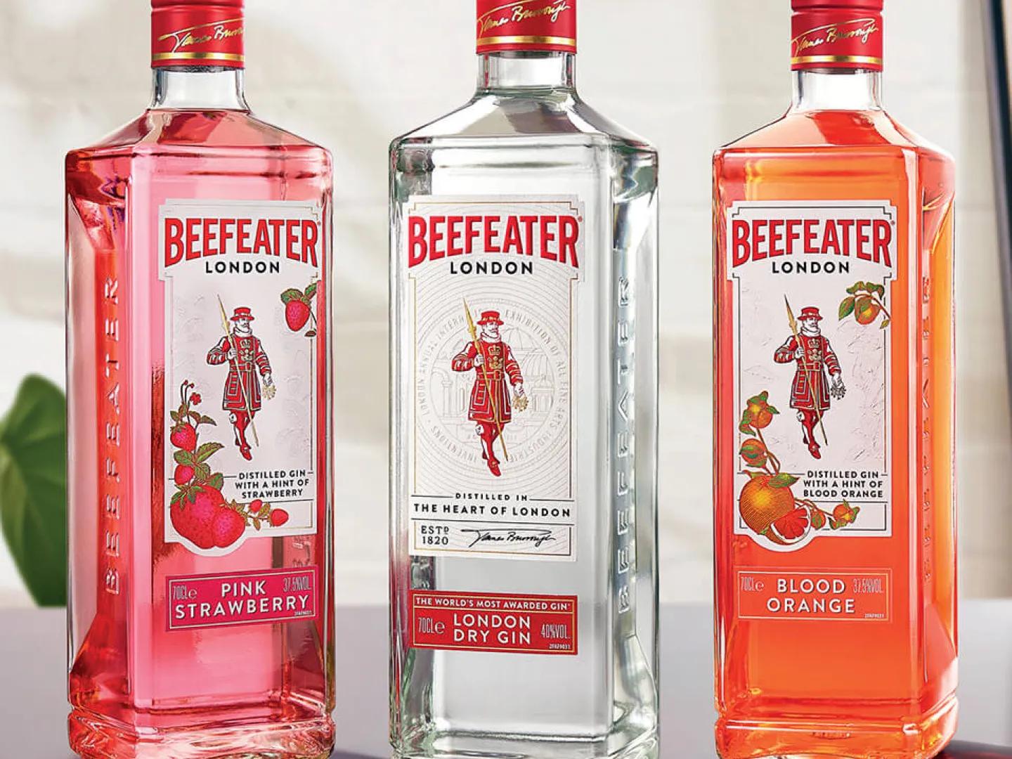 Beefeater bottles