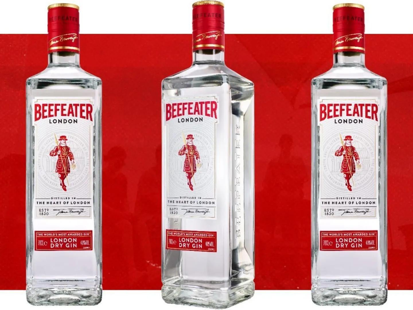 Beefeater's new packaging