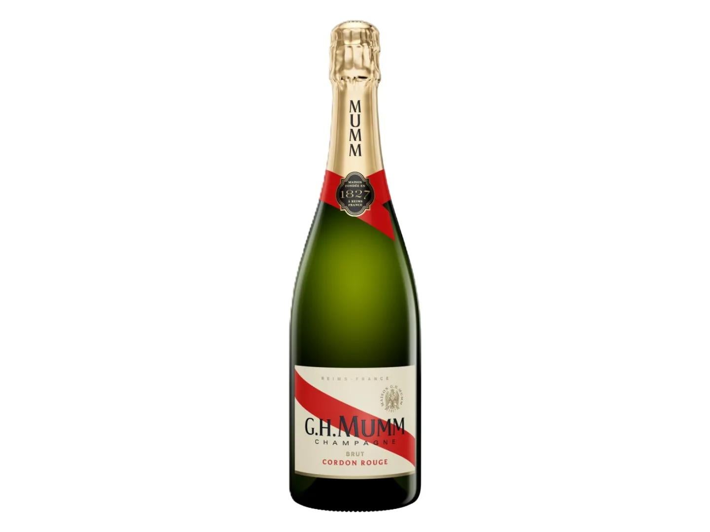 packshot butelka GH Mumm