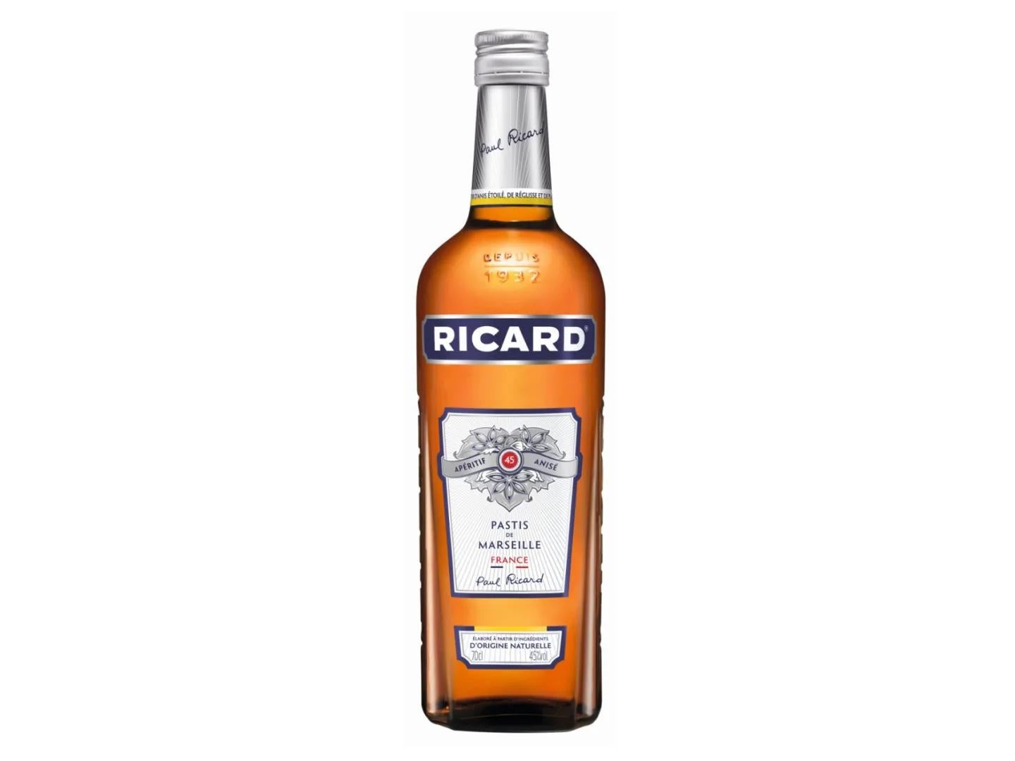 packshot butelka Ricard