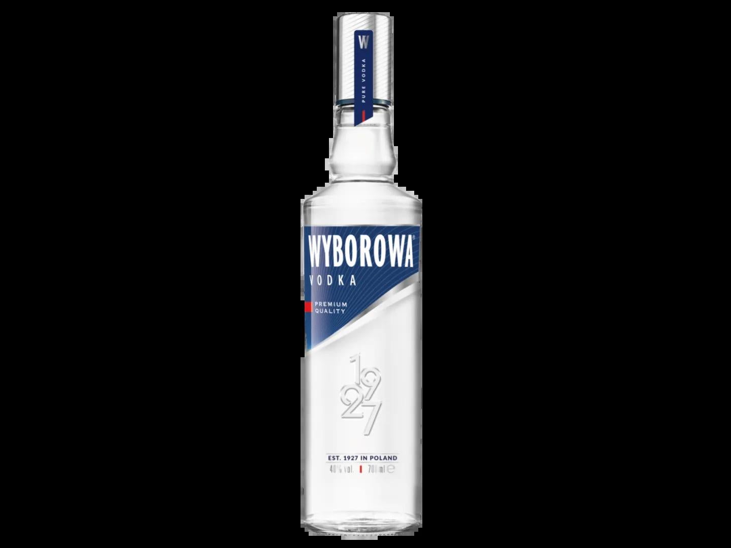 Packshot butelki Wyborowa 700 ml
