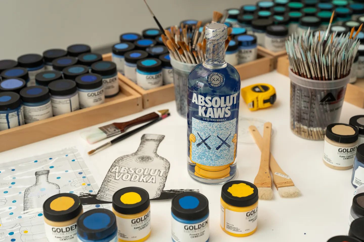 Official image for Absolut KAWS Artist Edition bottle