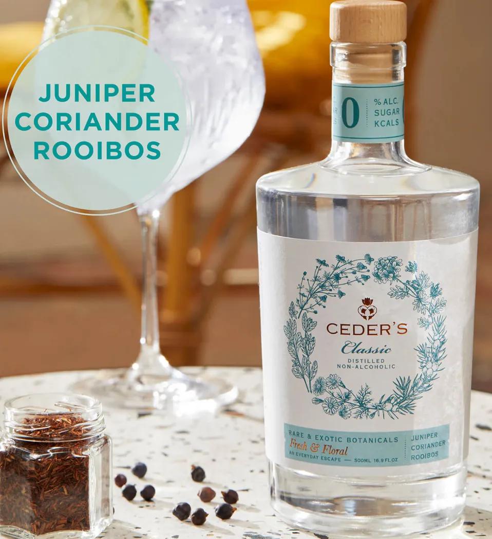 CEDER'S Crisp Gin Sans Alcool - 0%, 50cl