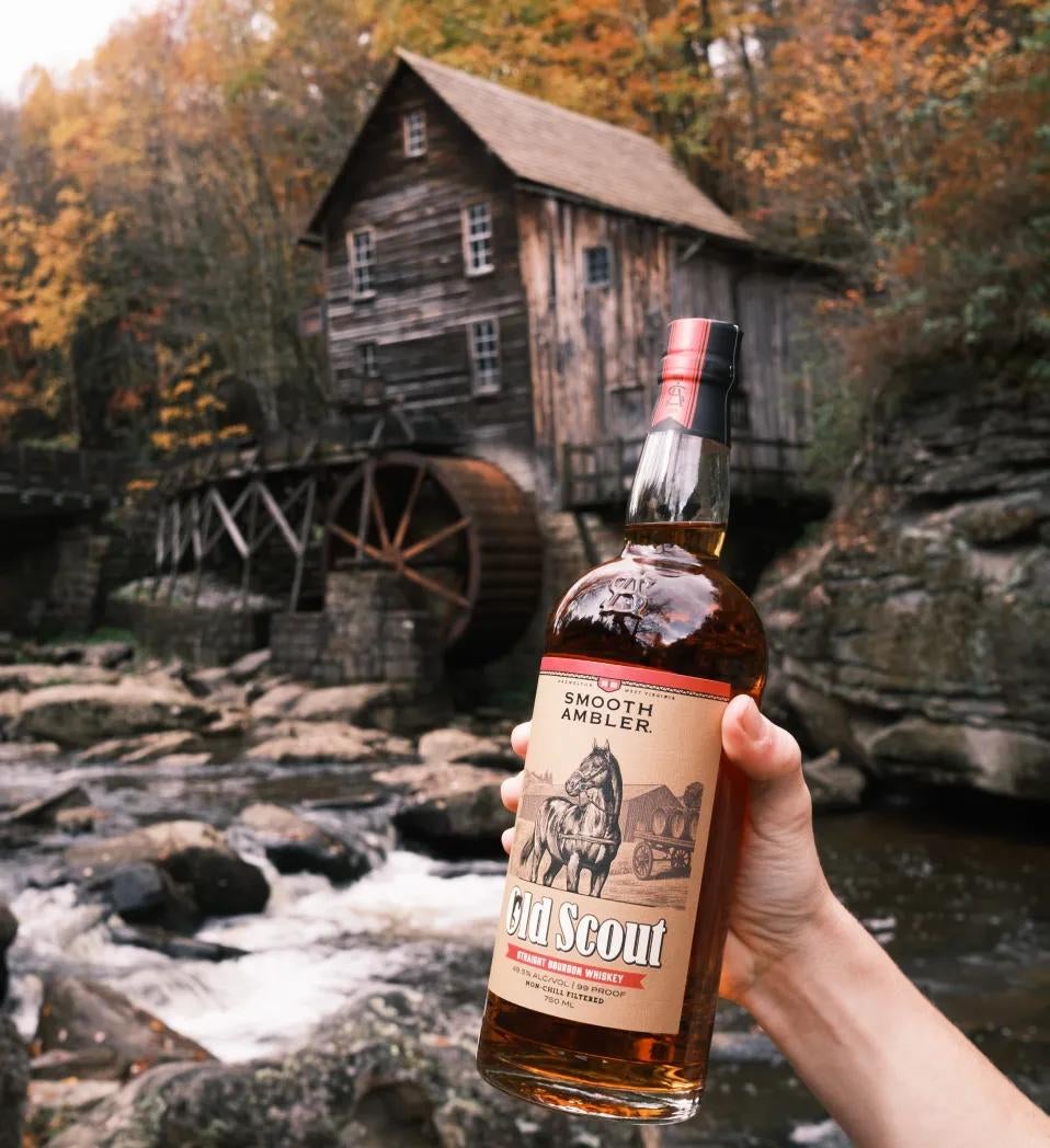 Old Scout Bourbon - bottle 