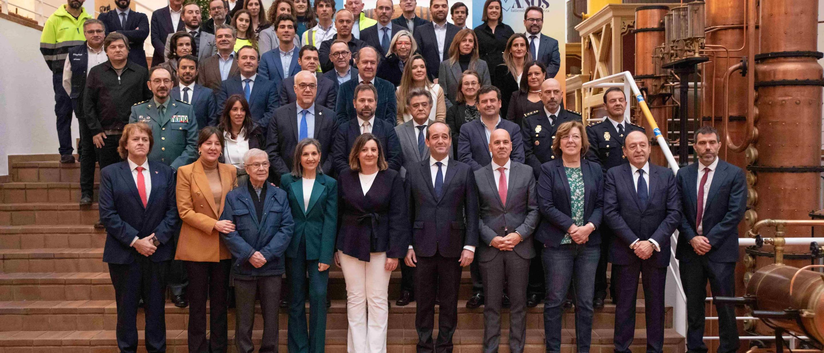 Insituciones en el evento de celebración de 40 Aniversario Centro de Producción