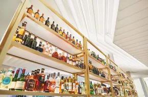 Reception area at The Island, Pernod Ricard HQ