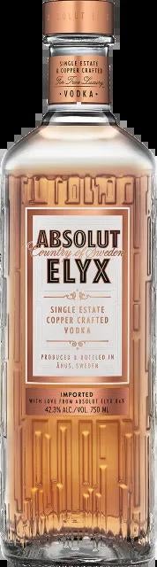 Absolut Elyx bottle