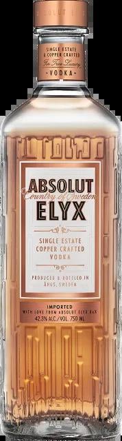 Absolut Elyx bottle