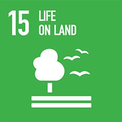 SDG 15 logo - Life on Land